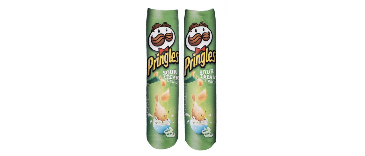 Sokken Pringles Sour Cream & Onion Sokken Pringles Sour Cream & Onion